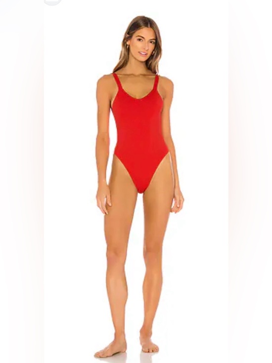 Vitamin A Other - Vitamin A one piece swimsuit red size 6s new with tags